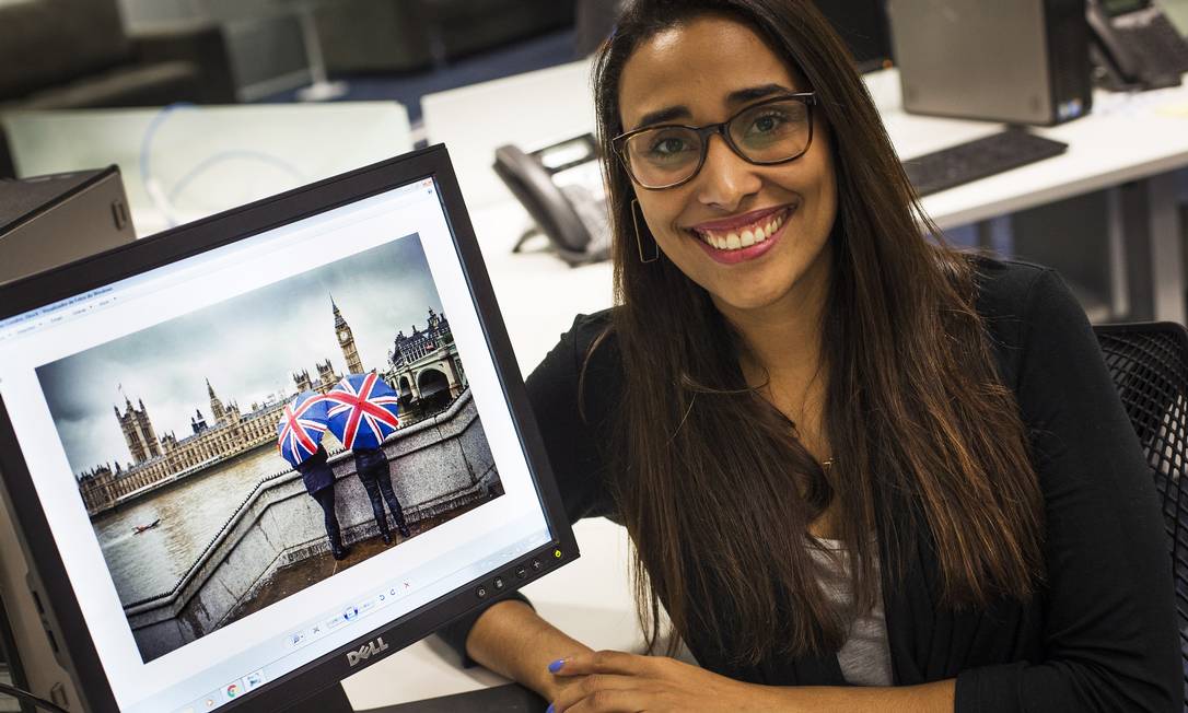 Renata vai para Londres estudar inglês durante as férias: “esse tempo vai me ajudar no desenvolvimento da minha carreira, tanto no trabalho quanto na minha pesquisa de doutorado” Foto: Guito Moreto / Agência O Globo