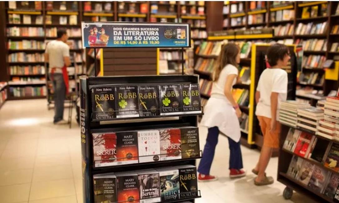 Filial da Livraria Saraiva Foto: Agência O Globo