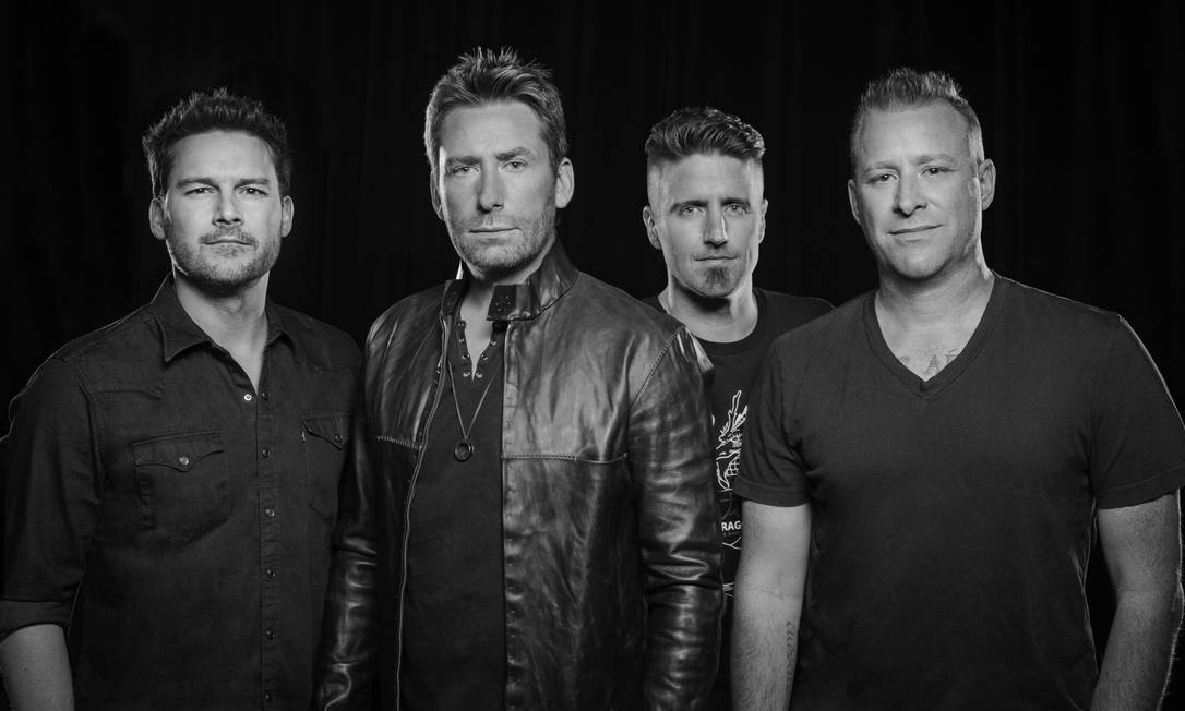 O grupo canadense Nickelback Foto: Divulgação