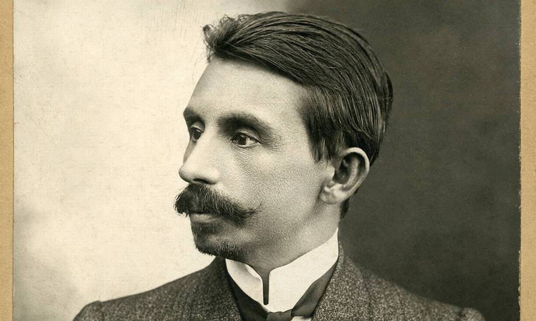 Retrato de Euclides da Cunha feita em 1906 Foto: Reprodução