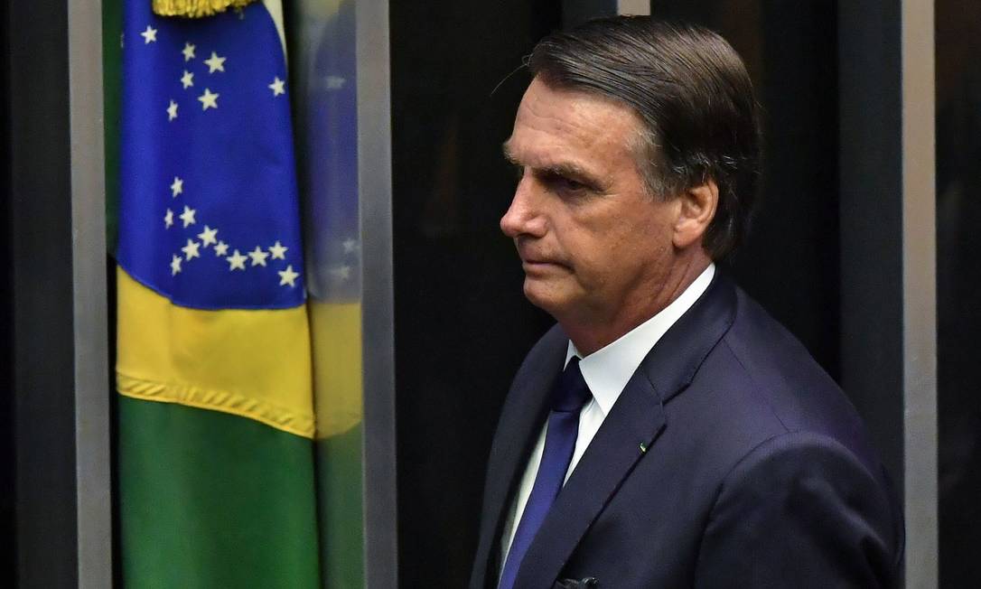 Parlamentares de esquerda criticam discurso do presidente Jair Bolsonaro Foto: NELSON ALMEIDA / AFP