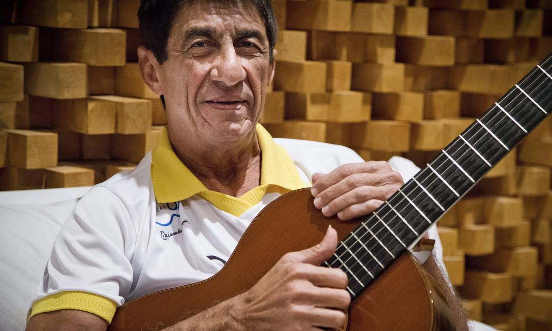 O cantor e compositor cearense Fagner, em 2014 Foto: Guito Moreto / Agência O Globo