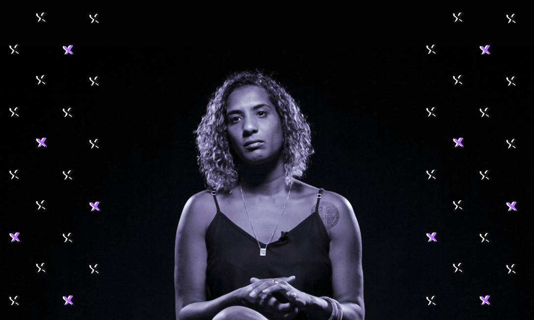 Anielle, irmã da vereadora Marielle Franco Foto: Arte de Luiz Lopes