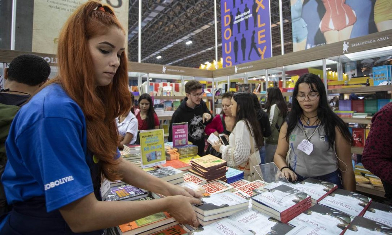 XIX Bienal Internacional do Livro, no Riocentro Foto: Ana Branco / Agência O Globo