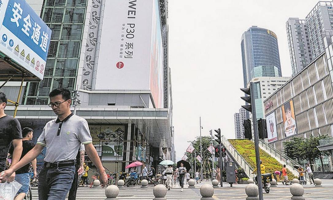 Shenzhen, o novo coração techie do mundo conectado. Foto: STR / AFP