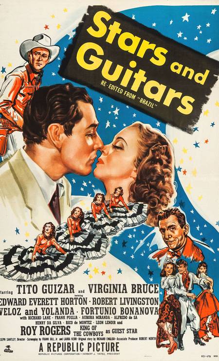 O país estreou na premiação de Hollywood pelo talento musical. A canção "Rio de Janeiro", de Ary Barroso, foi indicada em 1944. A música faz parte da comédia musical "Brasil", com Tito Guízar, Virginia Bruce e Edward Everett Horton. Foto: Reprodução