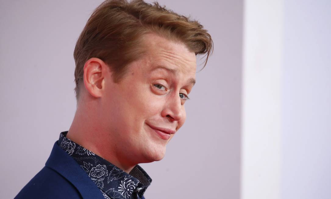 O ator Macaulay Culkin no American Music Awards de 2018 Foto: MIKE BLAKE / Reuters