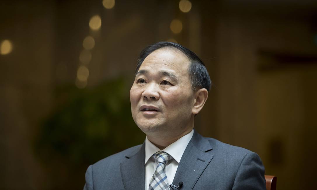 Li Shufu, dono da montadora Geely Foto: Qilai Shen / Bloomberg