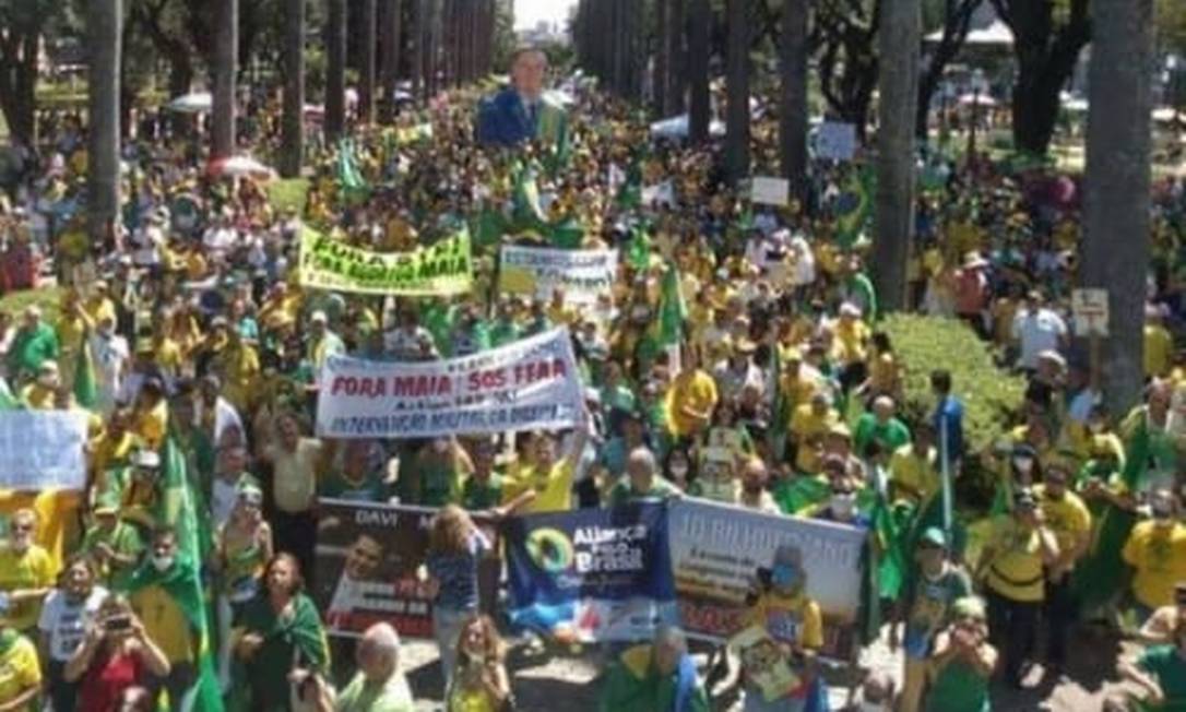 Publicação do presidente Jair Bolsonaro no Instagram Foto: Reprodução