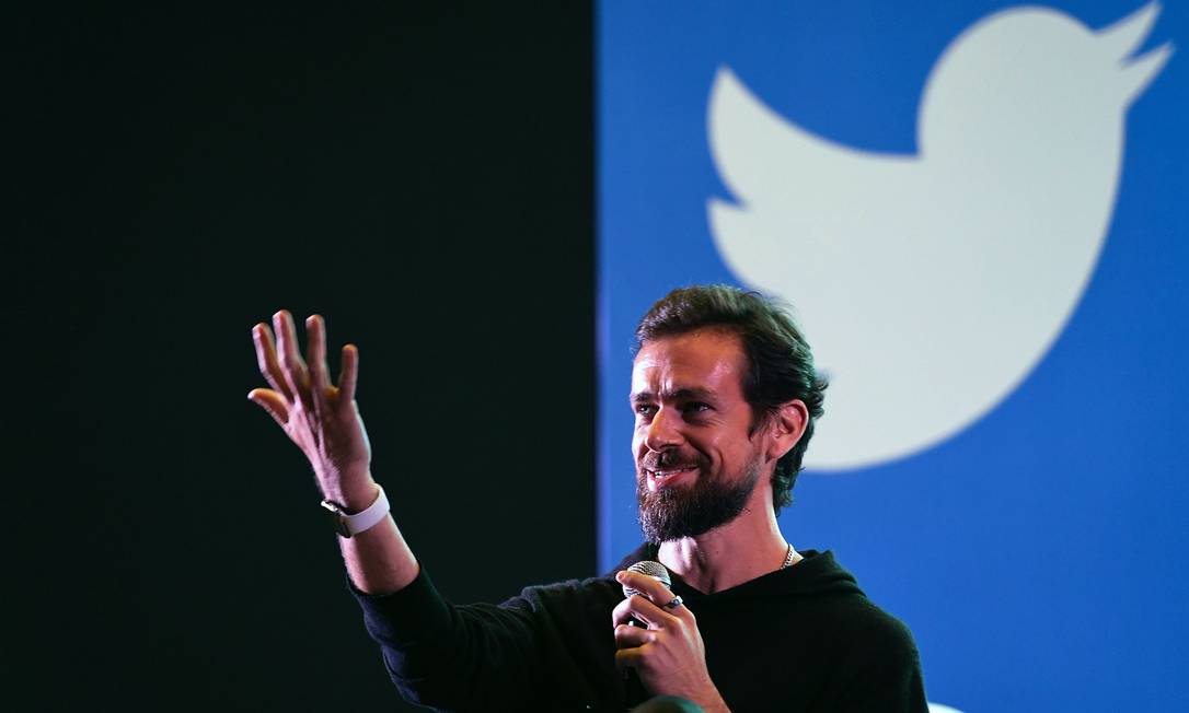 Jack Dorsey doou mais de um quarto de seu patrimônio para iniciativas que reduzam impacto da pandemia de coronavírus Foto: PRAKASH SINGH / AFP