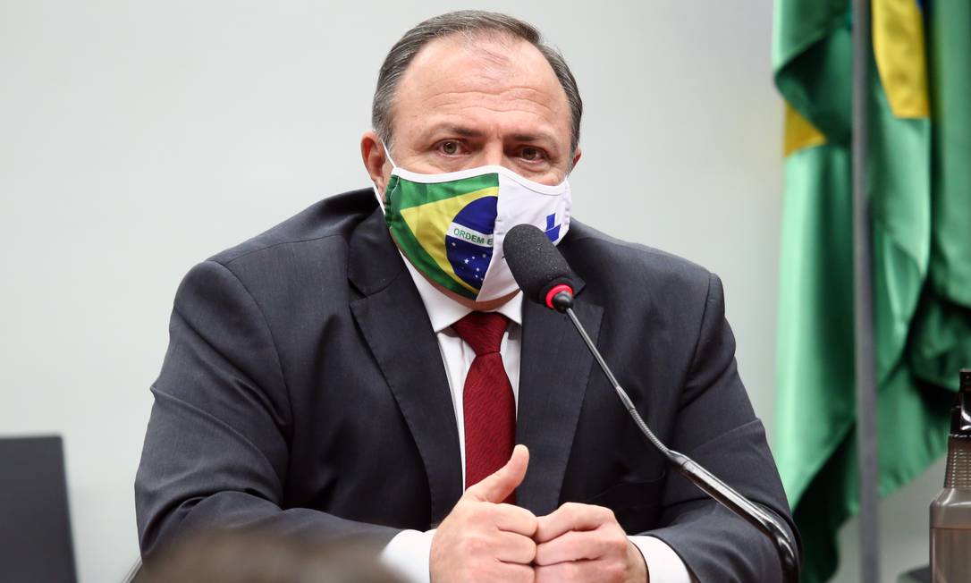 O prazo para a permanência do ministro interino da Saúde é até agosto, segundo integrantes do governo Foto: Najara Araujo/Câmara dos Deputados