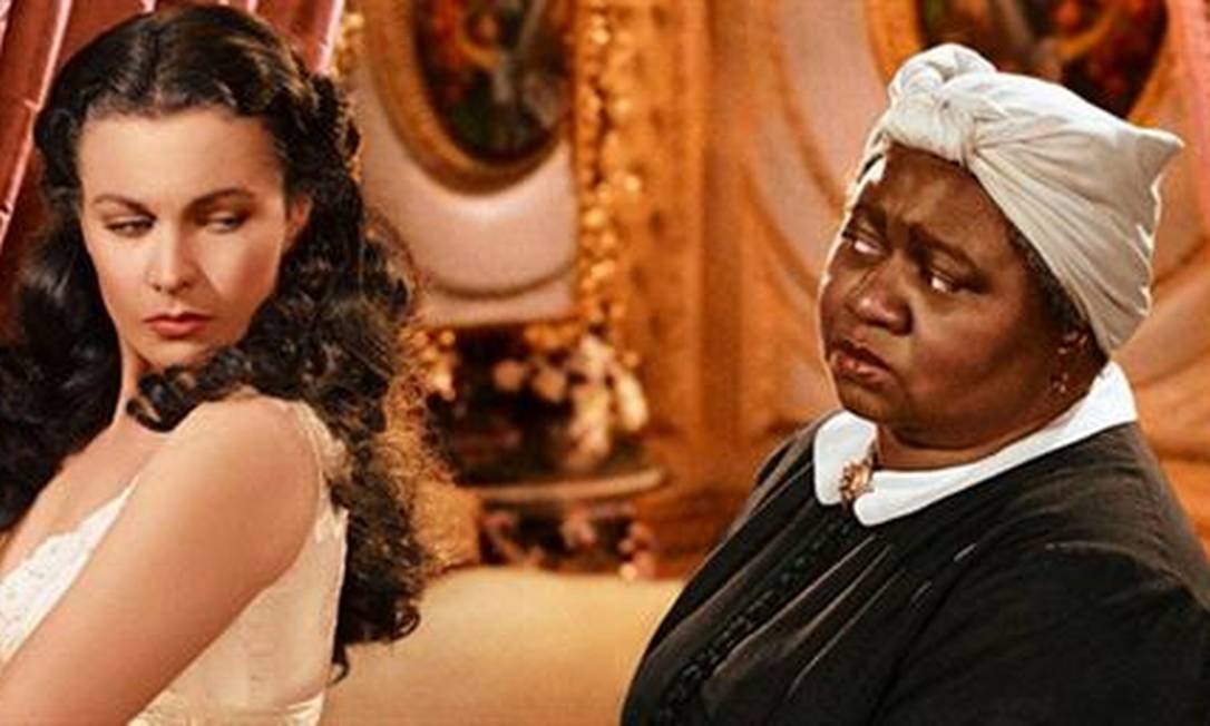 Cena de 'E o vento levou', com Vivien Leigh e Hattie McDaniel Foto: Divulgação