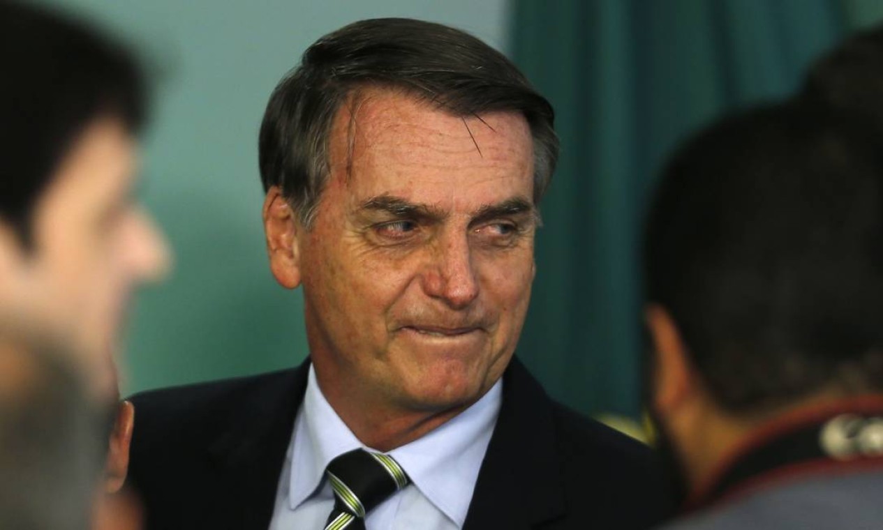 MUDANÇA NO COAF - No dia 8 de janeiro de 2020, presidente Bolsonaro transfere o Conselho de Controle de Atividades Financeiras (Coaf) do Ministério da Economia para o Banco Central Foto: Jorge William / Agência O Globo