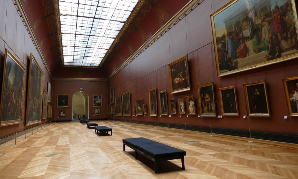 Presidente desde 2013 do Louvre, Jean-Luc Martinez afirmou em entrevista a jornalistas no museu que prevê um longo e difícil retorno, mas também uma oportunidade para questionamentos e reinvenção da célebre instituição em meio à crise pandêmica Foto: Divulgação