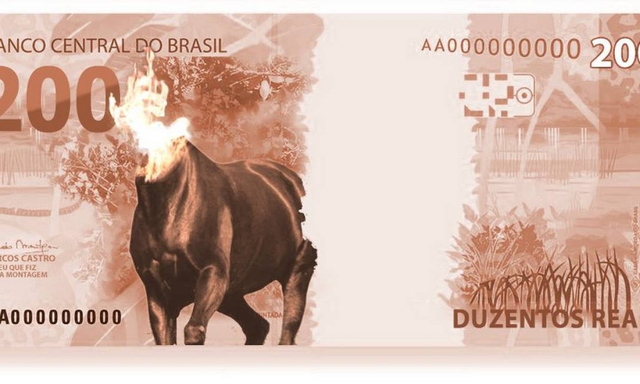 A mula sem cabeça, personagem do folclore brasileiro Foto:  