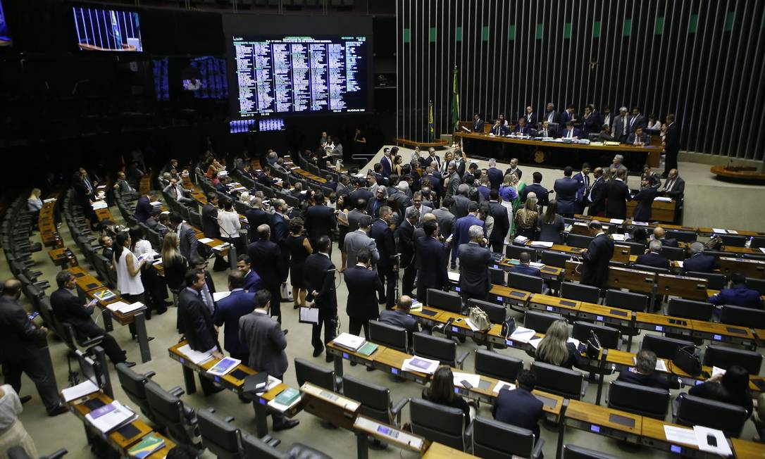 Plenário da Câmara dos Deputados Foto: Jorge William / Agência O Globo