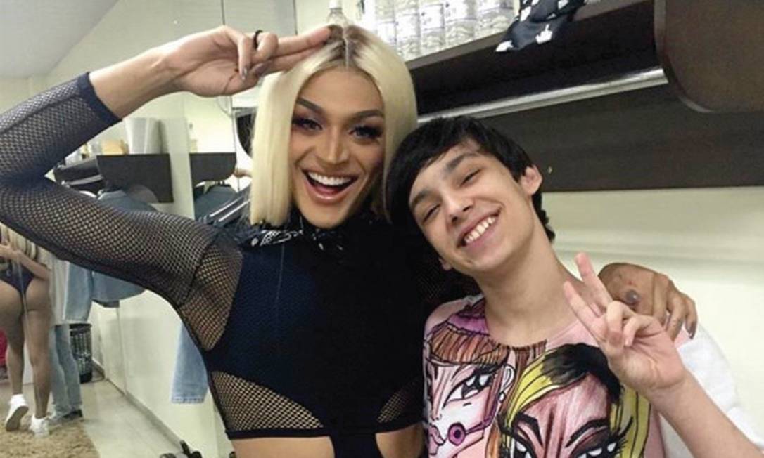 Pabllo Vittar e Hector Ângelo Foto: Arquivo Pessoal