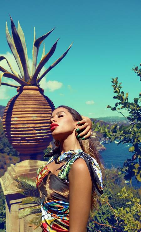 Anitta em Portofino, na Itália Foto: Domenico Dolce