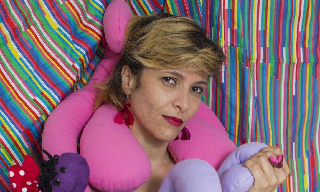 Gaia defende uma linguagem leve para falar sobre sexo Foto: Edilson Dantas / Agência O Globo