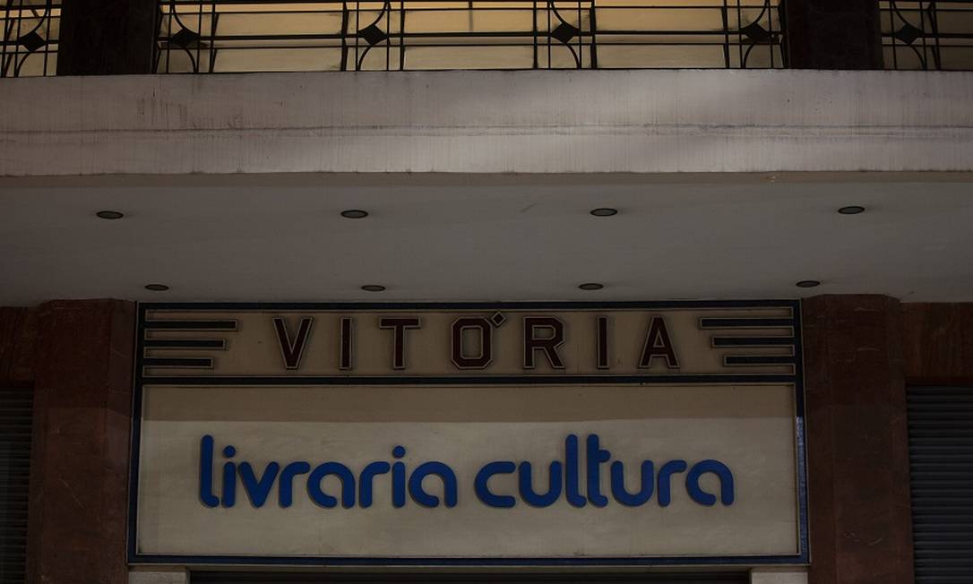  Livraria Cultura da Rua Senador Dantas, quando fechou as portas. Foto: Alexandre Cassiano / Agência O Globo