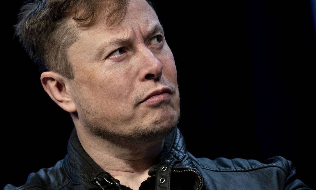 O fundador da SpaceX e diretor executivo da Tesla, Elon Musk Foto: Andrew Harrer / Bloomberg