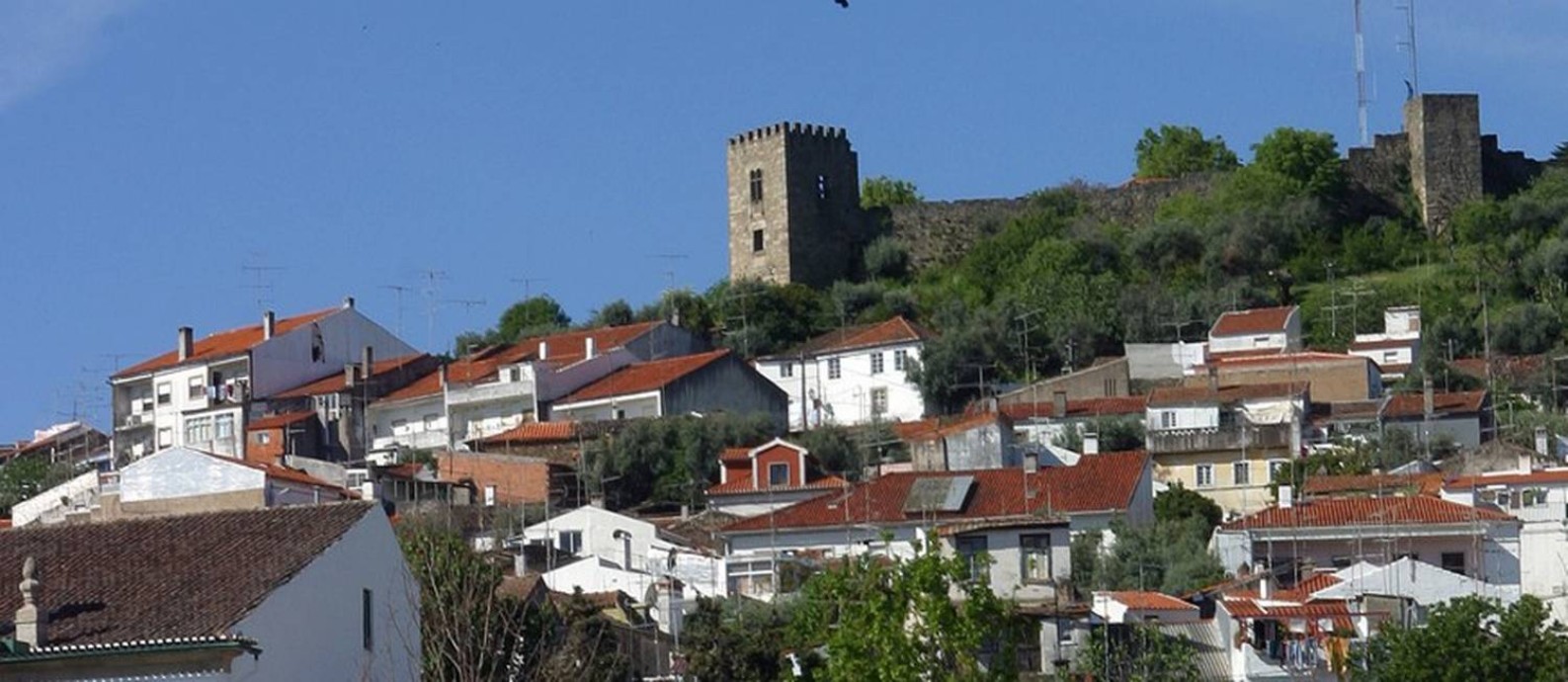 Paisagem de Castelo Branco, no interior de Portugal Foto: Divulgação