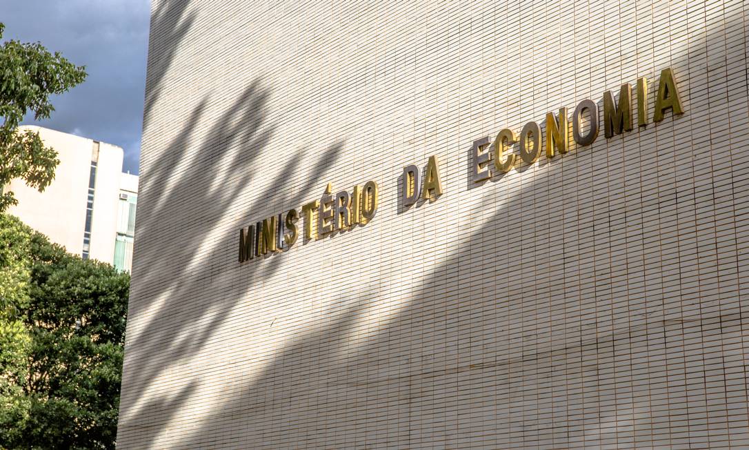 Sede do Ministério da Economia, em Brasília. Governo negociou aprovação de proposta de socorro a estados Foto: Hoana Gonçalve / ME