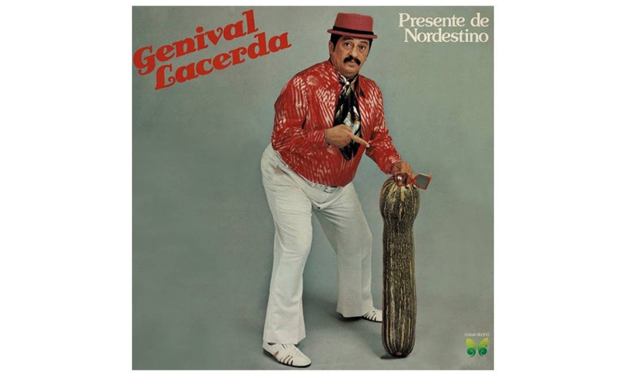 "Presente de nordestino" (1983), do clássico "Nóis sofre, mais nóis goza" e das imperdíveis "Amor no mato" e "Vaca mimosa" Foto: Reprodução