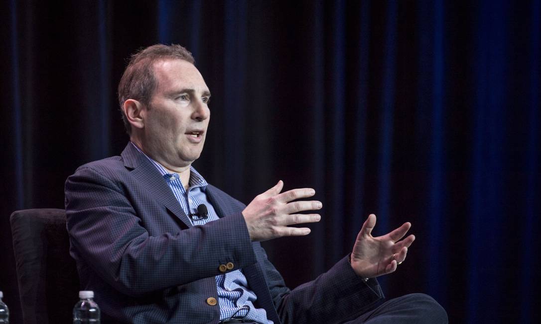 Andy Jassy será o novo presidente da Amazon Foto: David Paul Morris / Bloomberg