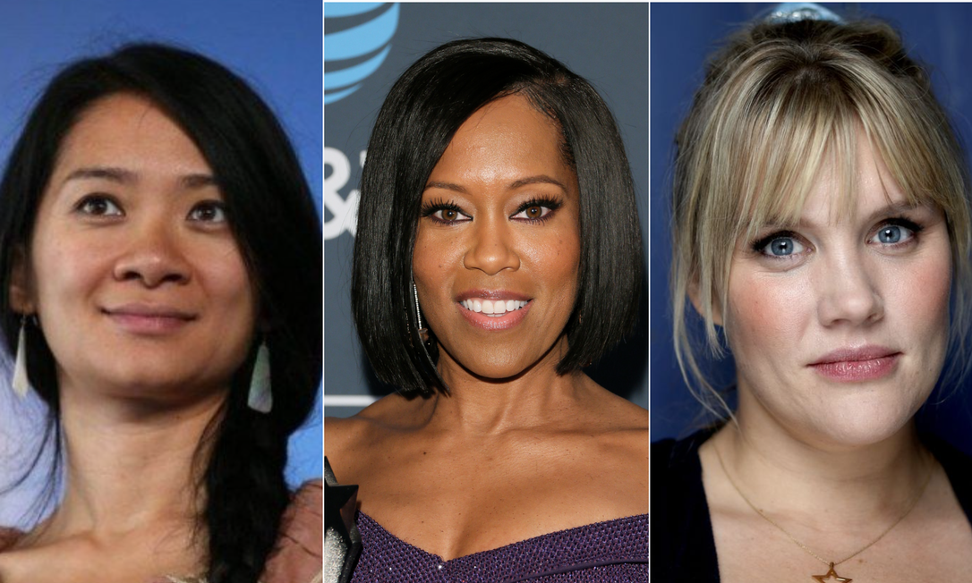 Chloé Zhao, Regina King e Emerald Fennel quebraram recorde de indicações femininas ao Globo de Ouro de melhor direção Foto: Divulgação / AFP