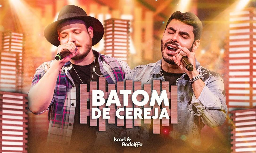 Israel e Rodolffo atrelaram o lançamento de 'Batom de cereja' ao 'BBB 21' e a música estourou Foto: Reprodução YouTube