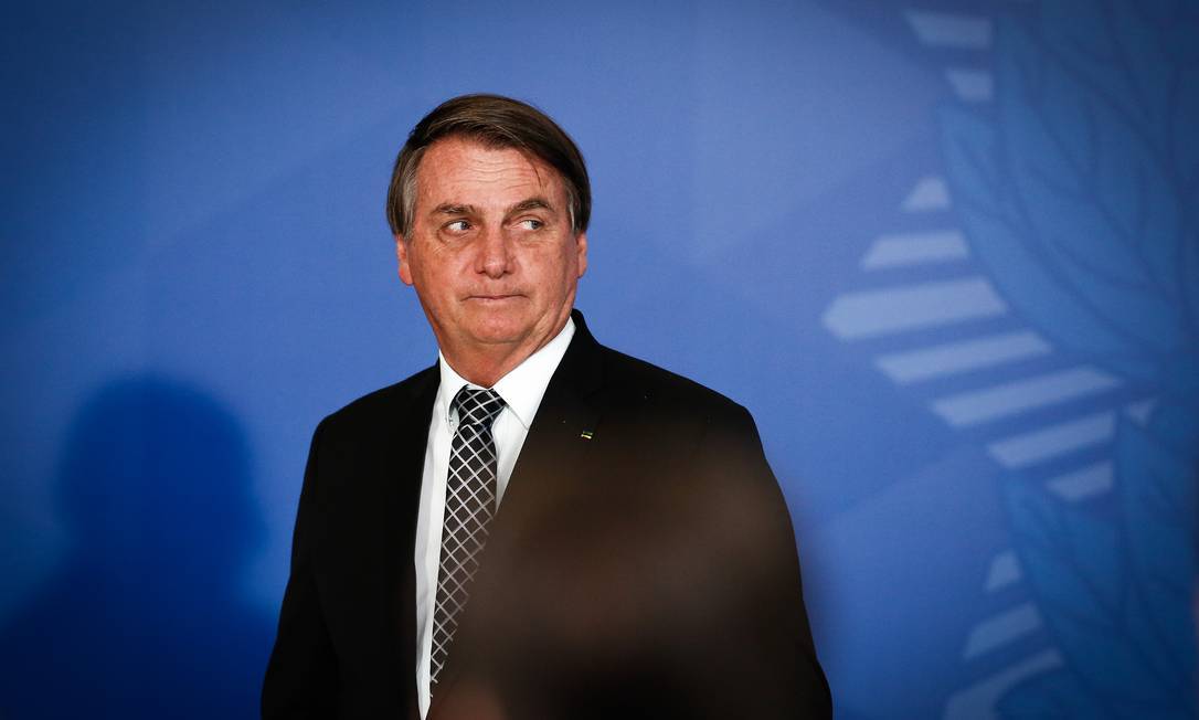 O presidente Jair Bolsonaro Foto: Pablo Jacob/Agência O Globo