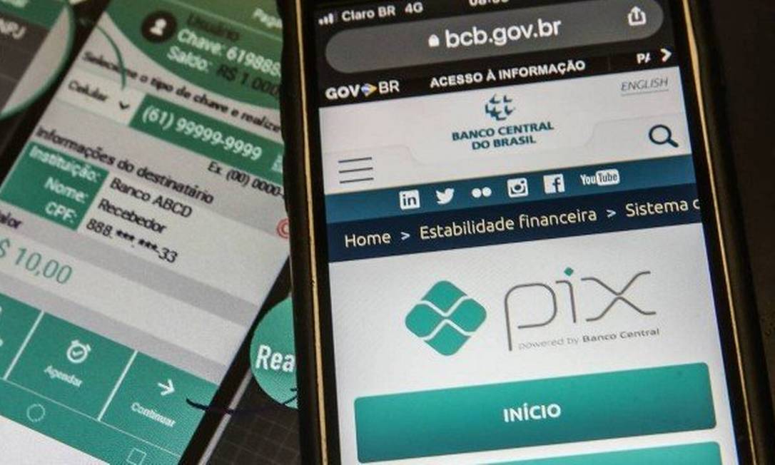 Pix, o sistema de transferências instantâneas do BC Foto: Infoglobo