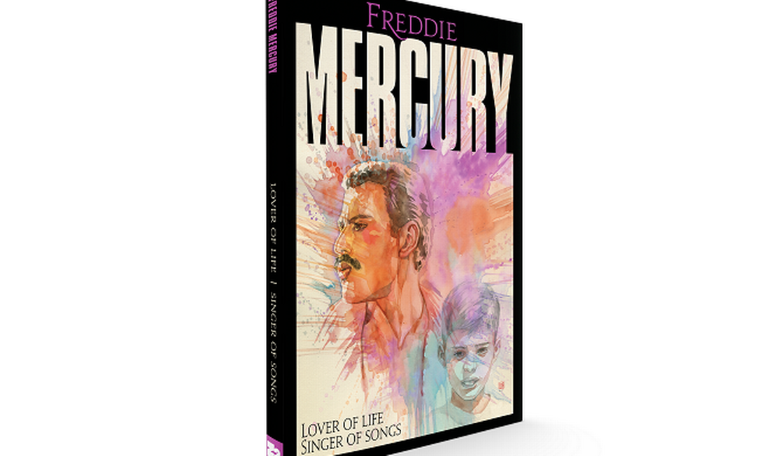 História de vida de Freddie Mercury será lançada em quadrinhos Foto: Divulgação/Z2 Comics
