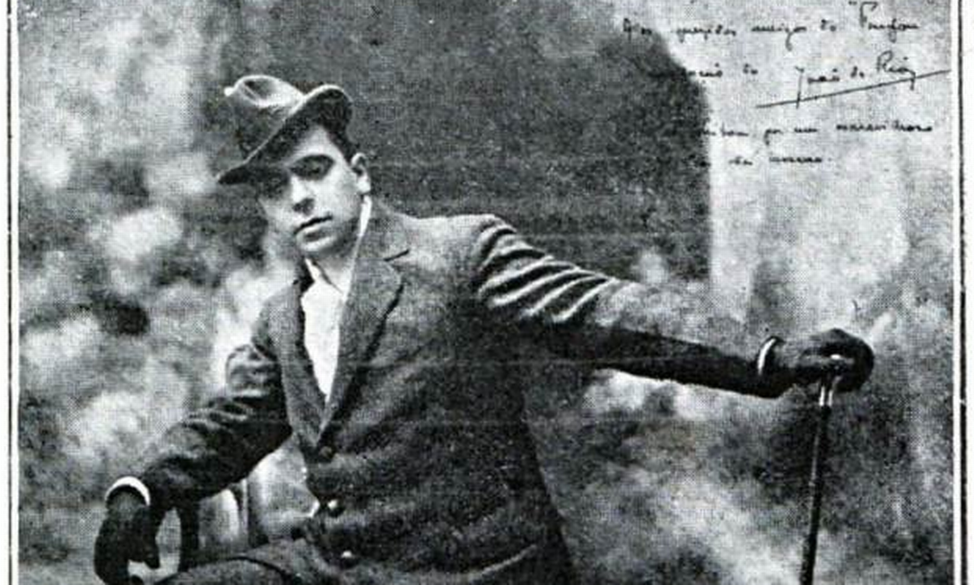 João do Rio em 1909 Foto: Reprodução Wikipedia