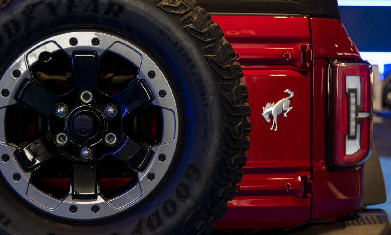 Utilitário esportivo (SUV) Ford Motor Bronco Sport Foto: Christopher Dilts / Bloomberg