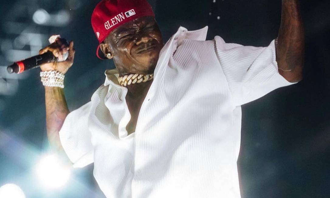 DaBaby tem apresentações canceladas em outros festivais por comentários homofóbicos Foto: Reprodução/Instagram