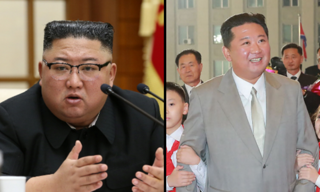 Kim Jong-un apareceu mais magro em desfile da Coreia do Norte Foto: KCNA