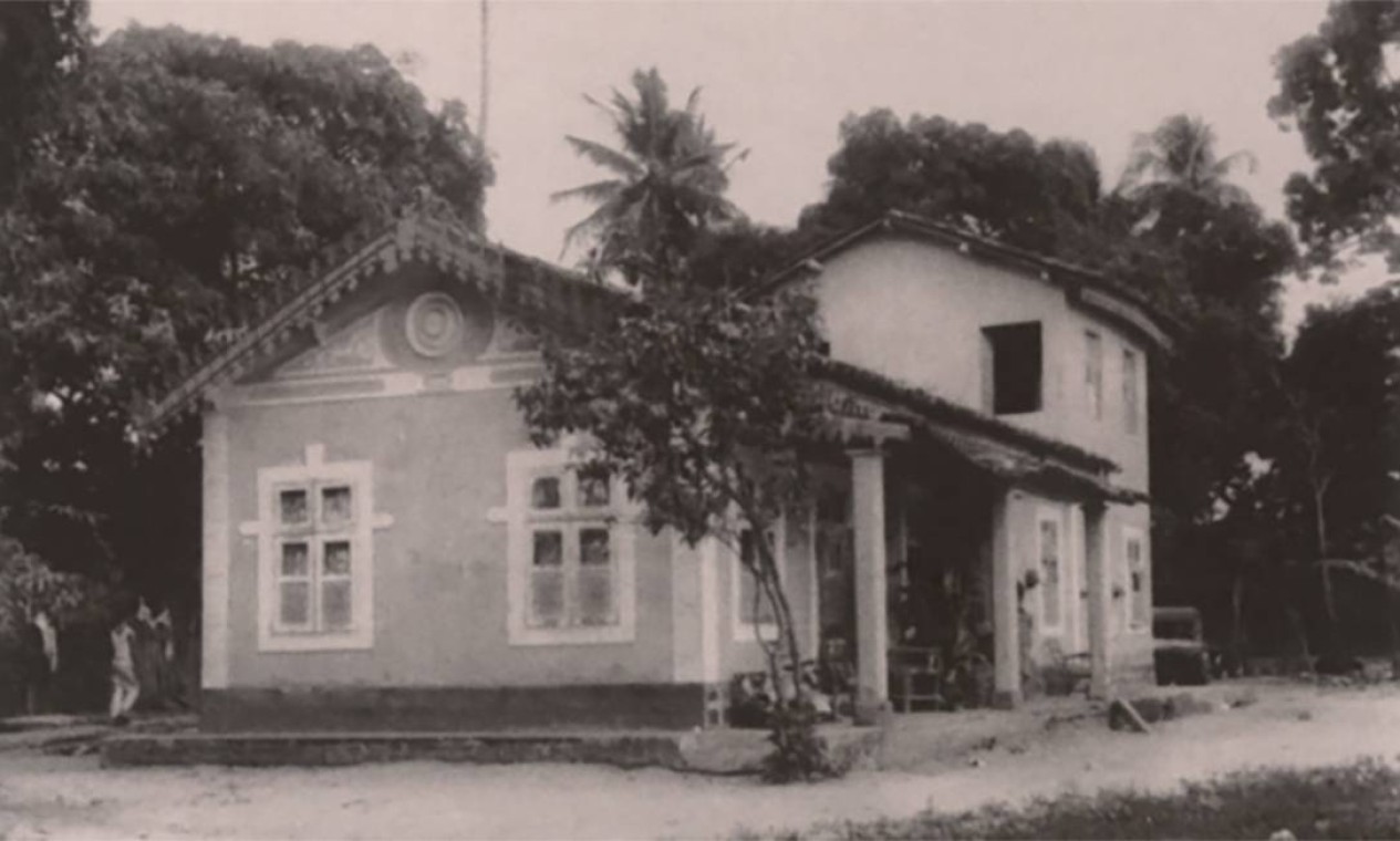 A casa onde nasceu Paulo Freire, na Estrada do Encanamento, no bairro da Casa Amarela, no Recife Foto: Reprodução / Divulgação