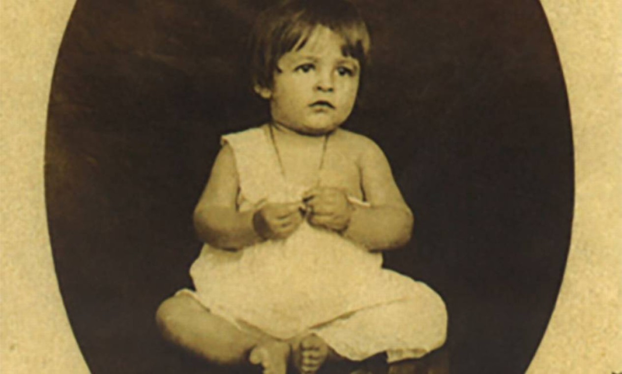 Paulo Freire com um ano de idade Foto: Reprodução / Divulgação