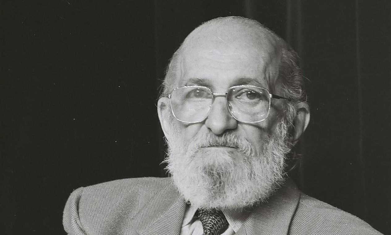 Paulo Freire no Congresso Municipal de Educação, em São Paulo, em 1991 Foto: Maurício Novaes / Divulgação