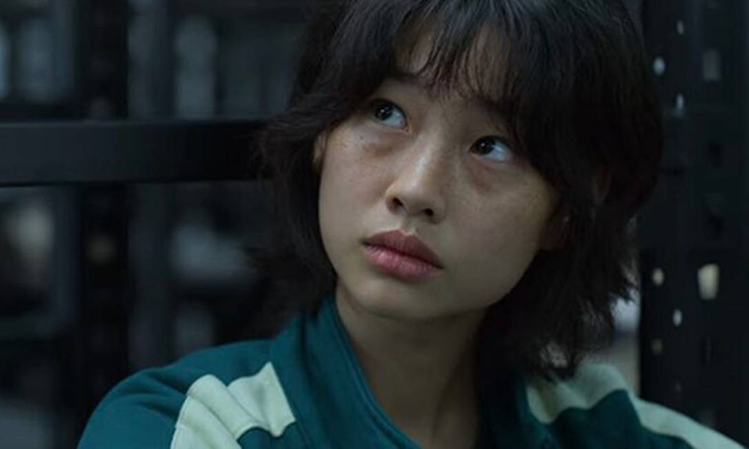 Jung Ho Yeon fez sua estreia como atriz em 'Round 6' Foto: Divulgação / Netflix