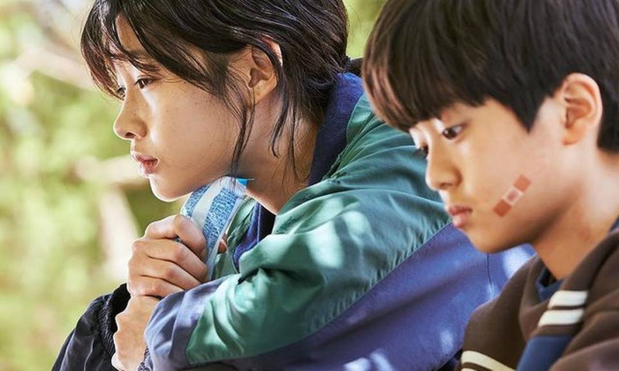 Cena da série 'Round 6', a estreia de Jung Ho Yeon como atriz Foto: Reprodução