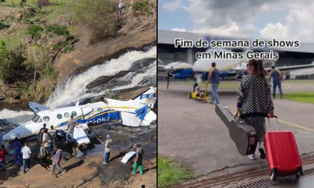Marília Mendonça morreu na queda de avião em Minas Foto: Reprodução