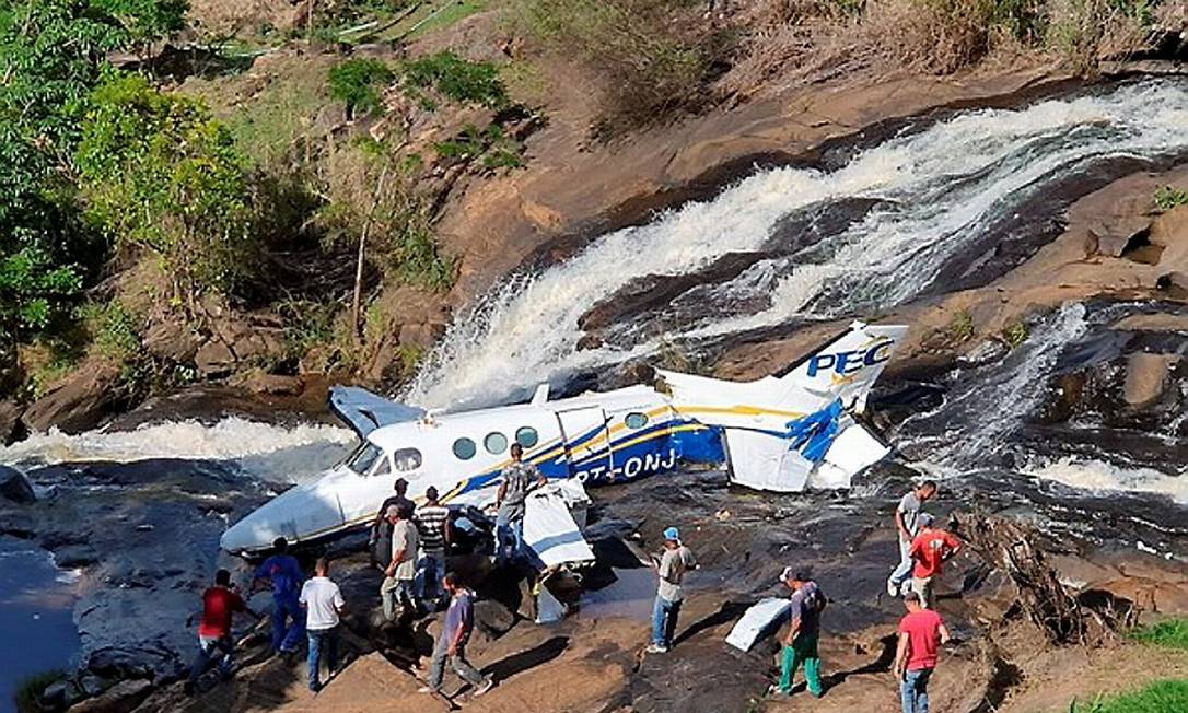 Avião com Marília Mendonça cai em Minas Gerias Foto: Reprodução 