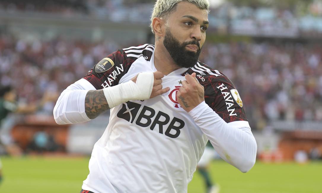 ES Montevide¿u (uru) 27 / 11 / 2021 - Copa Libertadores da América- FINAL-
Flamengo X Palmeiras.
- GABIGOL
Local: Estádio Centenário
Foto: Alexandre Vidal / Flamengo Foto: Foto: Alexandre Vidal / Flamengo / Agência O Globo