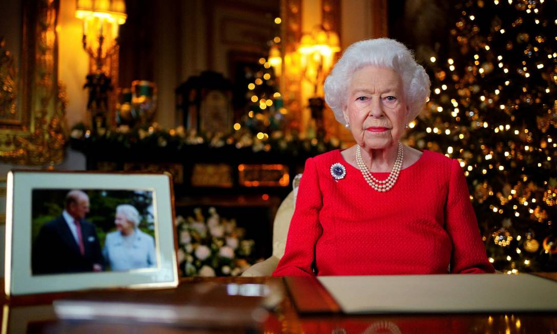 Rainha Elizabeth II durante tradicional discurso de Natal Foto: POOL / REUTERS