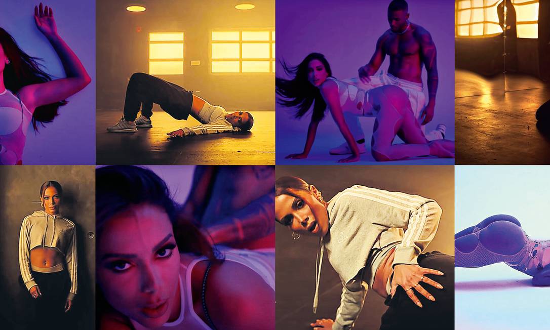 Cenas do clipe "Envolver", de Anitta Foto: Reprodução