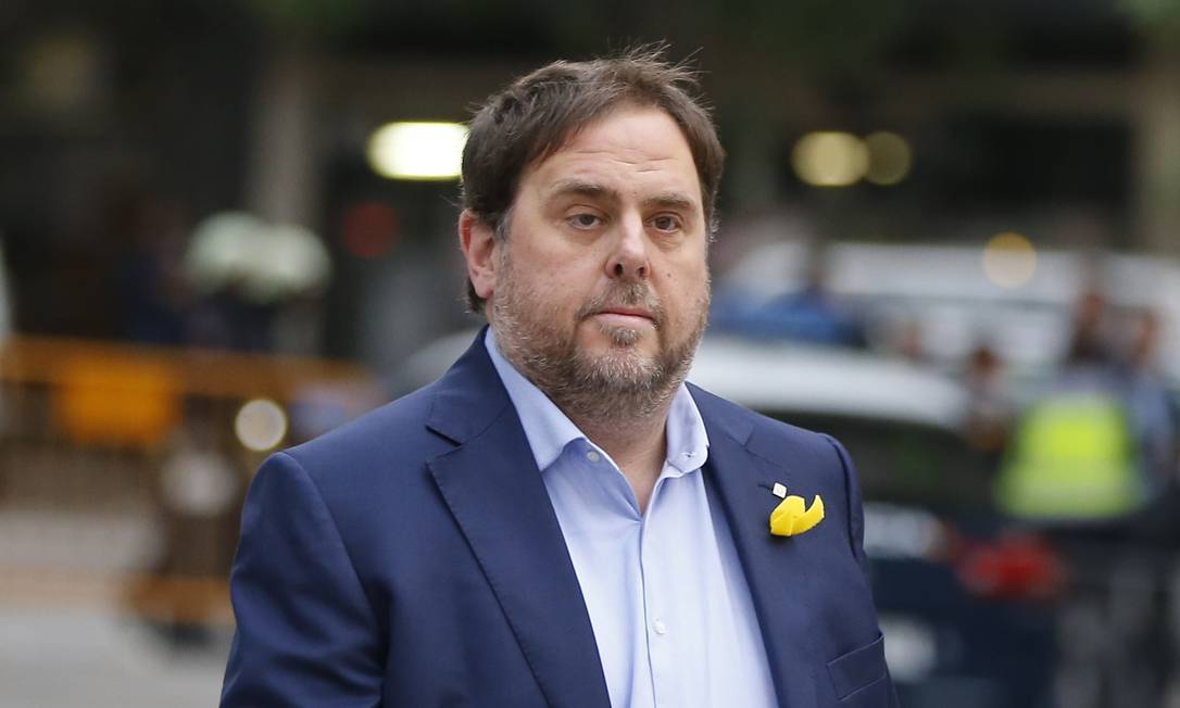 Oriol Junqueras, ex-vice-presidente da Catalunha continua na prisão por determinação da Justiça espanhola Foto: Paul White / AP