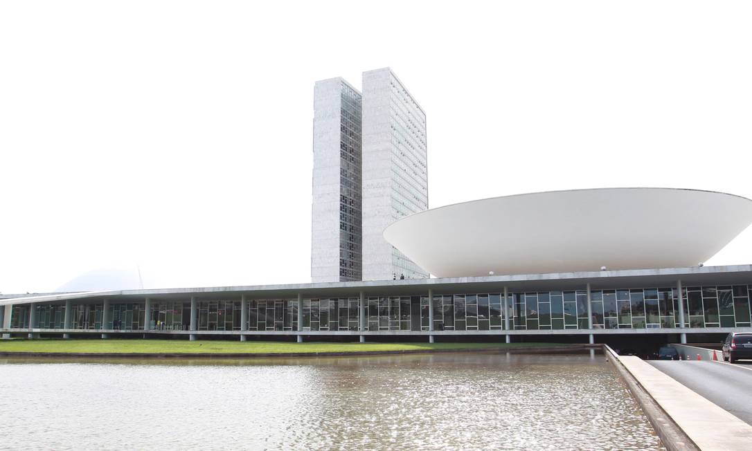 Fachada do Congresso Nacional Foto: Ailton de Freitas / O Globo - 01/02/2005